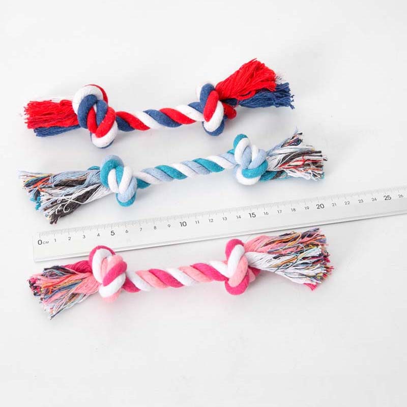 Cotton Double Rope Knot Pet Toy